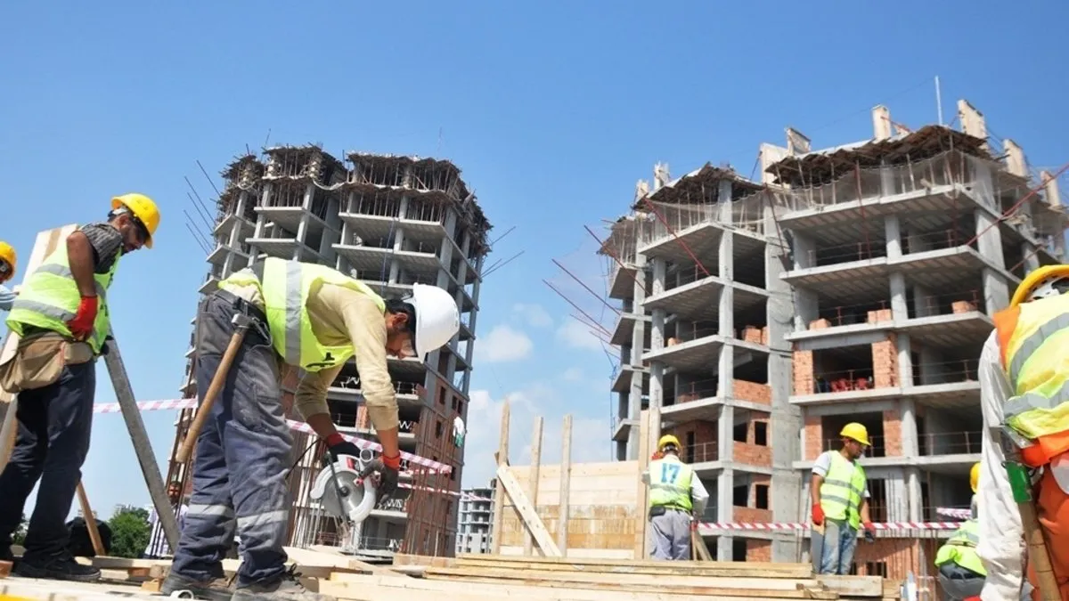 İnşaat maliyet endeksi aylık ve yıllık bazda arttı İnşaat maliyet endeksi aylık ve yıllık bazda arttı