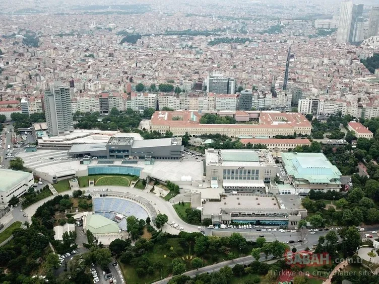 Ortak yayının yapılacağı Lütfü Kırdar Kongre Merkezi ve çevresinde geniş güvenlik önlemleri alındı