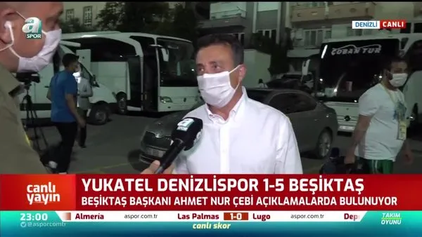 5 gol Ahmet Nur Çebi'yi memnun etmedi!