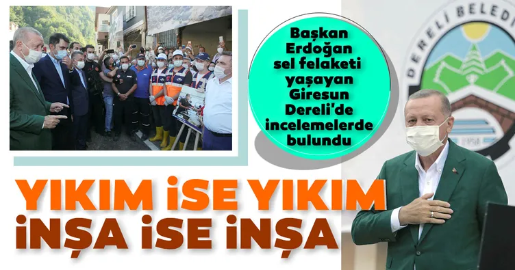 Yıkım ise yıkım inşa ise inşa