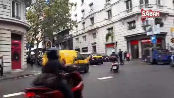 İspanya'nın Barselona şehrinde araç yayaların arasına daldı: 4 yaralı