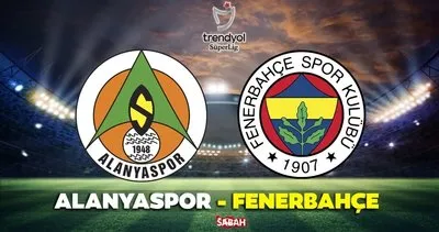 FENERBAHÇE ALANYASPOR MAÇI CANLI İZLE | beIN Sports 1 ekranı ile Süper Lig Fenerbahçe Alanyaspor maçı canlı yayın izle