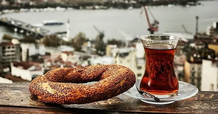 İstanbul’un parfümü simit ve çay