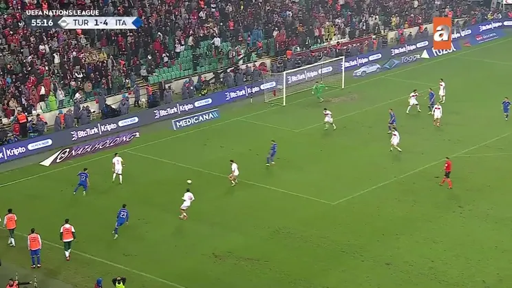 MAÇ ÖZETİ İZLE | Türkiye 1-4 İtalya