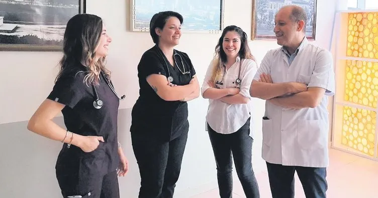 Doğdukları hastaneye doktor olarak atandılar