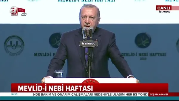 Başkan Erdoğan: Günümüz Haçlıları Müslümanlara hayatı dar ediyor