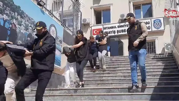 İstanbul’da fuhuş operasyonu 8 kişi gözaltına alındı | Video