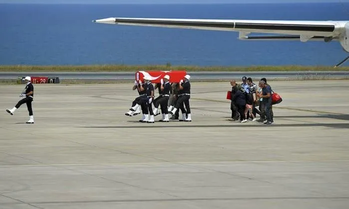 Şehit Komiser Ahmet Çamur’un cenazesi