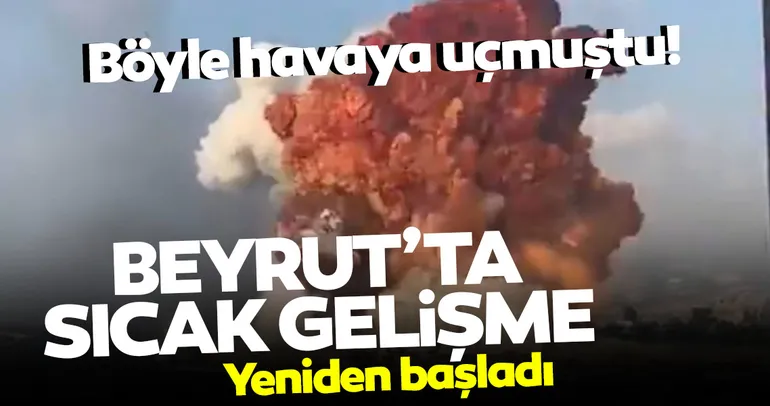 Beyrut Limanı’nda son durum içler acısı: Sadece 2 vinç faaliyete geçti!