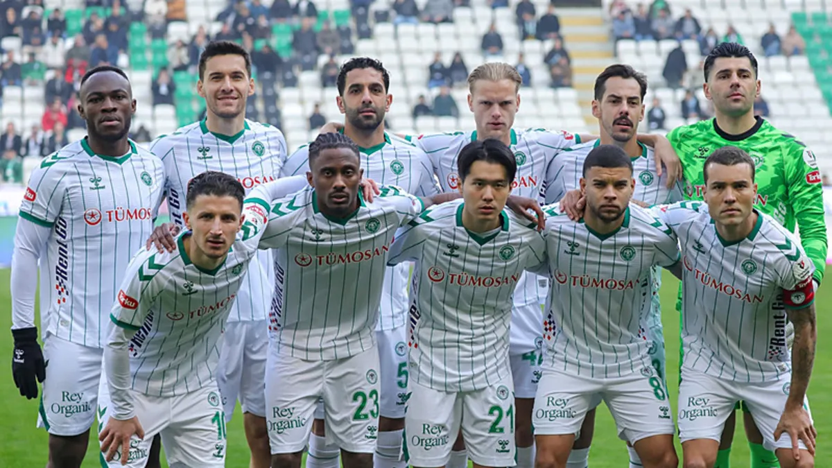 Konyaspor sezonun ilk yarısında istikrar yakalayamadı! Konyaspor sezonun ilk yarısında istikrar yakalayamadı!