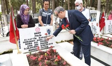 Şehitlikte buruk bayram #mersin