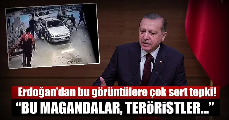 Cumhurbaşkanı Erdoğan’dan Ankara’da gazilere yapılan saldırıya sert tepki