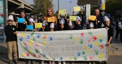 ’Lösemili Çocuklar Haftası’nda İzmirli öğrencilerden anlamlı etkinlik