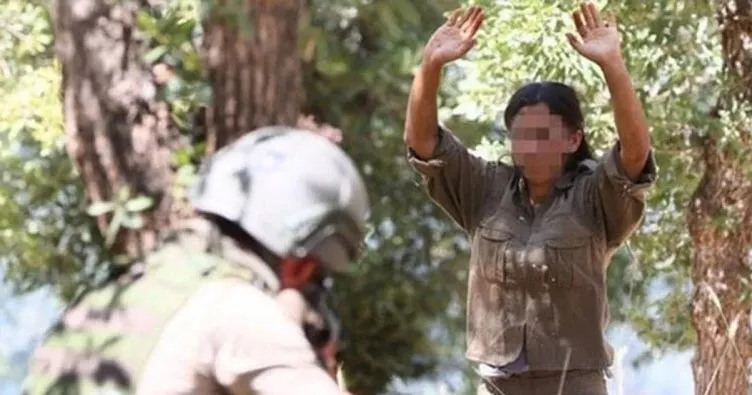 Terör örgütü YPG/PKK üyesi kadın ikna sonucu teslim oldu