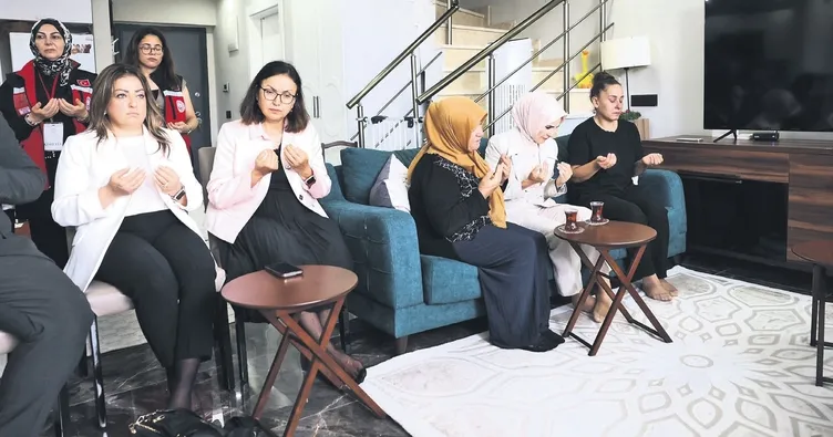 Yalova’da şehit ailesine mektup