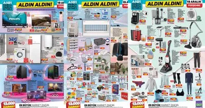 A101 AKTÜEL KATALOG YAYINDA!  Aldın aldın... A101 aktüel ürünlerde bu hafta indirimli ürünler neler?