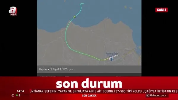 Son dakika! Endonezya'da yolcu uçağı radardan kayboldu | Video