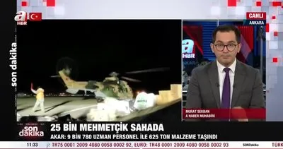 25 bin Mehmetçik sahada! Bakan Akar: TSK büyük bir kahramanlıkla ilk andan itibaren milletinin yanında | Video