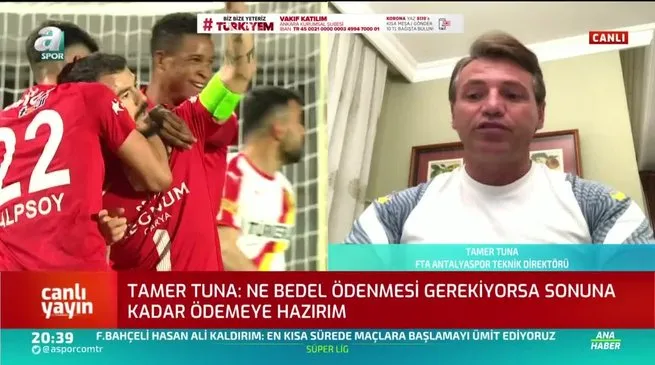 Tamer Tuna'dan flaş sözler