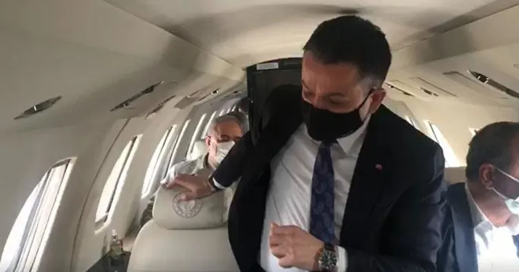 Uçağı acil iniş yapan Bakan Pakdemirli: Havalandıktan 45 dakika sonra şiddetli bir sesle irkildim