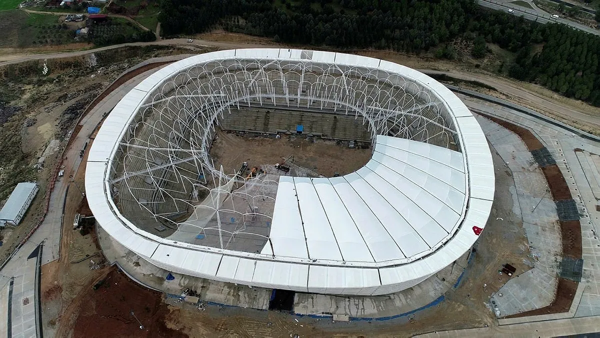 Adana�da yeni stadyumun yapımında sona gelindi Galeri Spor