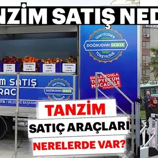 Tanzim satış nedir ve araçları nerelerde var? İstanbul Tanzim satış yerleri nerede?