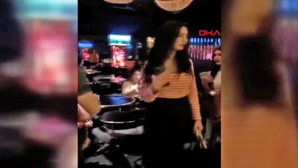 İstanbul Şişli'de restorandaki skandal doğum günü partisine polis baskını kamerada
