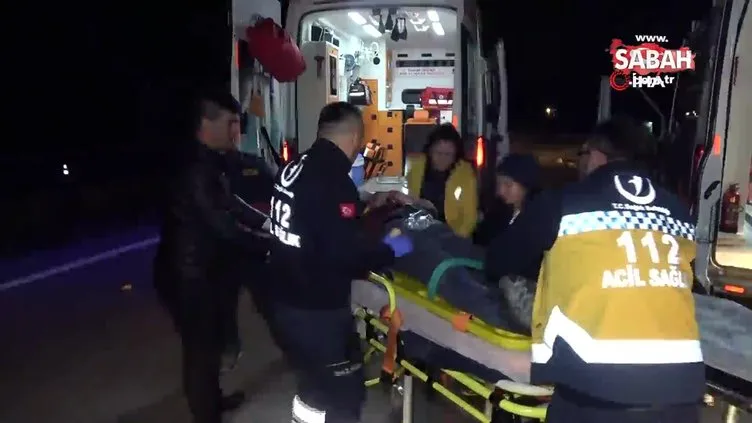 Kırıkkale'de sürücü köpeğe çarpmamak için manevra yapınca araç takla attı: 1 ölü, 4 yaralı!