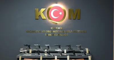 Kırşehir’de kaçak silah operasyonu
