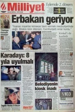İşte 28 Şubat'ın utanç manşetleri! Bunları yazmışlardı