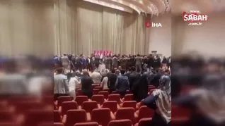 Irak Meclisi’nde milletvekilleri birbirine girdi
