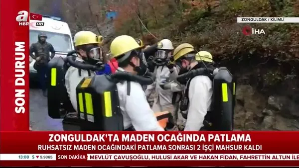 Zonguldak'ta ruhsatsız maden ocağında patlama!