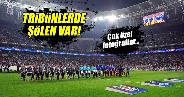 Beşiktaş - Porto maçından kareler