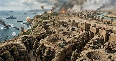 Dünya tarihinin en büyük 10 kara savunması açıklandı! Çanakkale ve Kut’ül Amare’nin listedeki gururlandıran yeri...