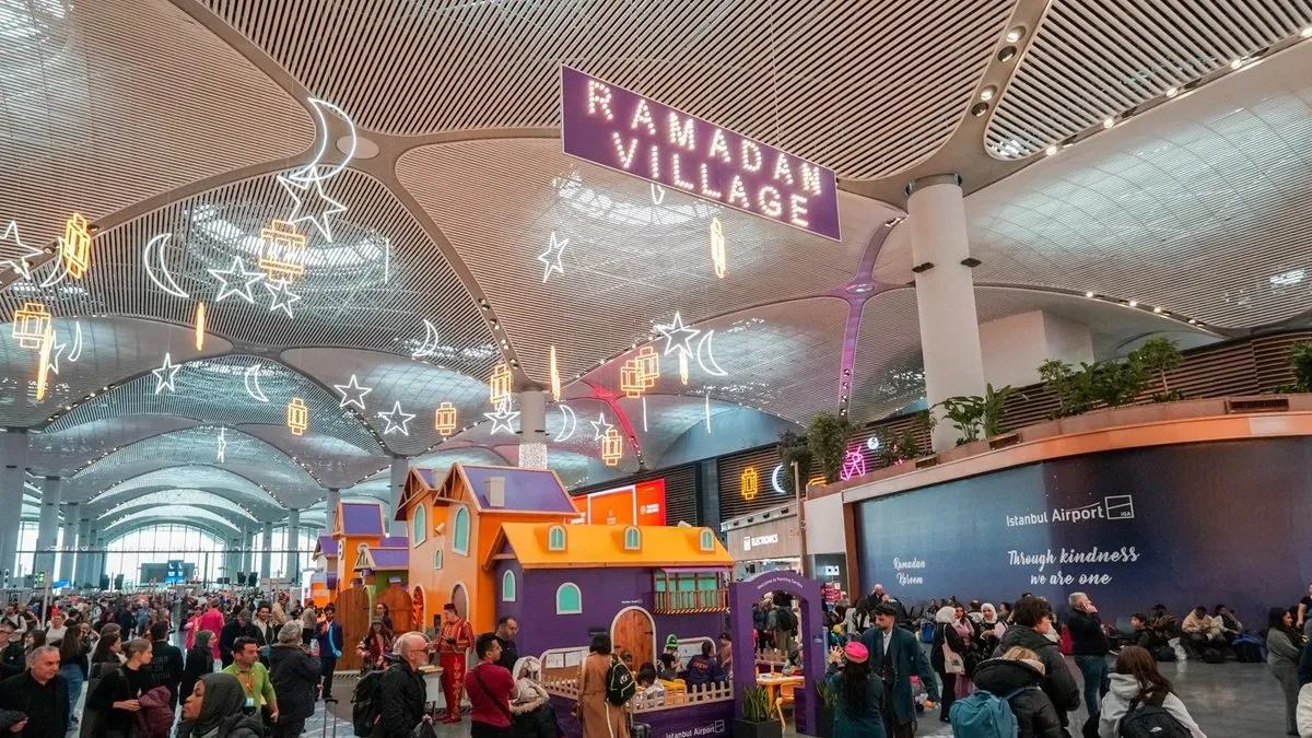İGA İstanbul Havalimanı’nda ramazan coşkusu