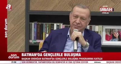 Başkan Erdoğan’a Batman’da anlamlı hediye | Video