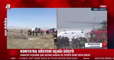 Son dakika haberleri: Konya’da askeri gösteri uçağı NF-5’in düştüğü bölgedeki çalışmalardan ilk görüntüler | CANLI YAYIN |