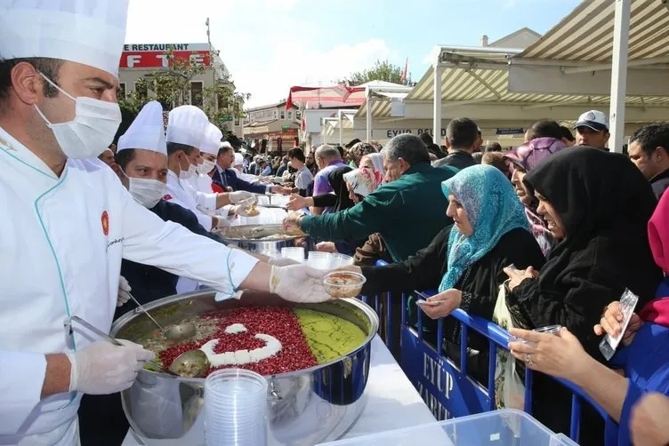 Cumhurbaşkanlığı aşure geleneğini devam ettirdi