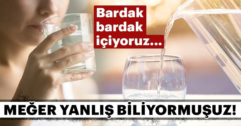 Bardak bardak içiyoruz fakat... Bardak bardak içiyoruz fakat...