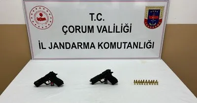 Çorum’da bomba köpeği arşiv ruhsatsız silah yakaladı #corum
