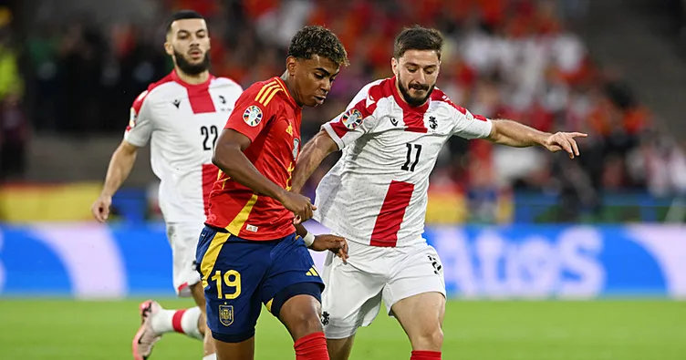 EURO 2024 | İspanya Gürcistan’ı 4 golle geçti! Çeyrek final eşleşmesi belli oldu...