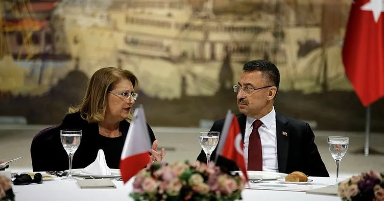 Fuat Oktay’dan, Malta Cumhurbaşkanı onuruna yemek