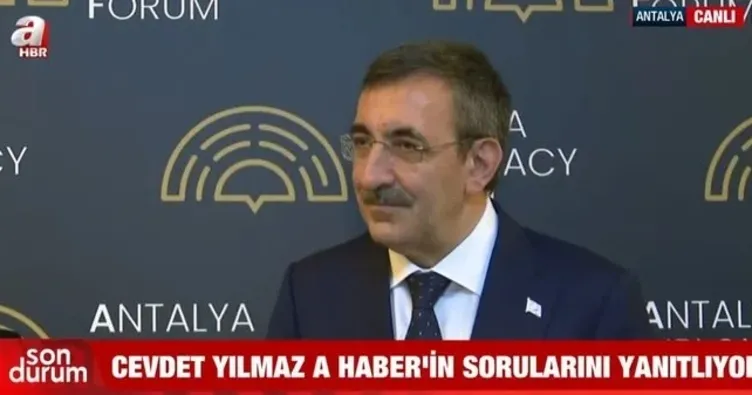 Cumhurbaşkanı Yardımcısı Cevdet Yılmaz: Gazze insanlık için bir test oldu