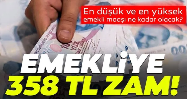 Son Dakika Haber Emekli Maaslarina 358 Tl Zam Geliyor Ssk Ve Bag Kur Emekli 2021 Ocak Maas Zammi Ne Kadar Kac Tl Olacak Son Dakika Haberler