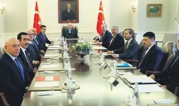 Erdoğan, TİSK heyetini kabul etti