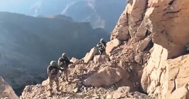 1917 rakımlı tepede PKK’ya operasyon