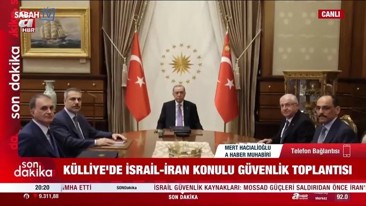 Başkan Erdoğan liderliğinde Beştepe'de güvenlik toplantısı gerçekleşti!