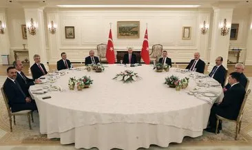 Başkan Erdoğan, yasama, yürütme ve yargı temsilcilerini kabul etti