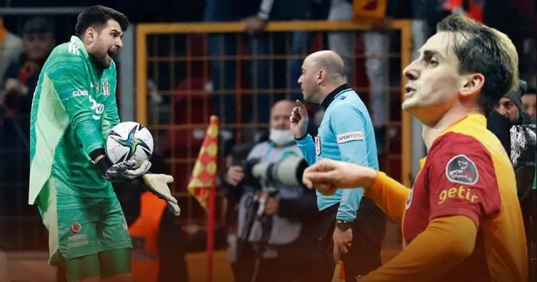 Son dakika: Galatasaray - Beşiktaş derbisinde goller üst üste geldi ortalık karıştı! Kartlar havada uçuştu…