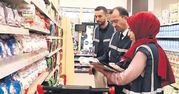Kasa ve raf fiyatı tutmayana ceza